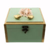 Thumbnail 2: 带艺术图案的礼品木盒 花与鸟 款