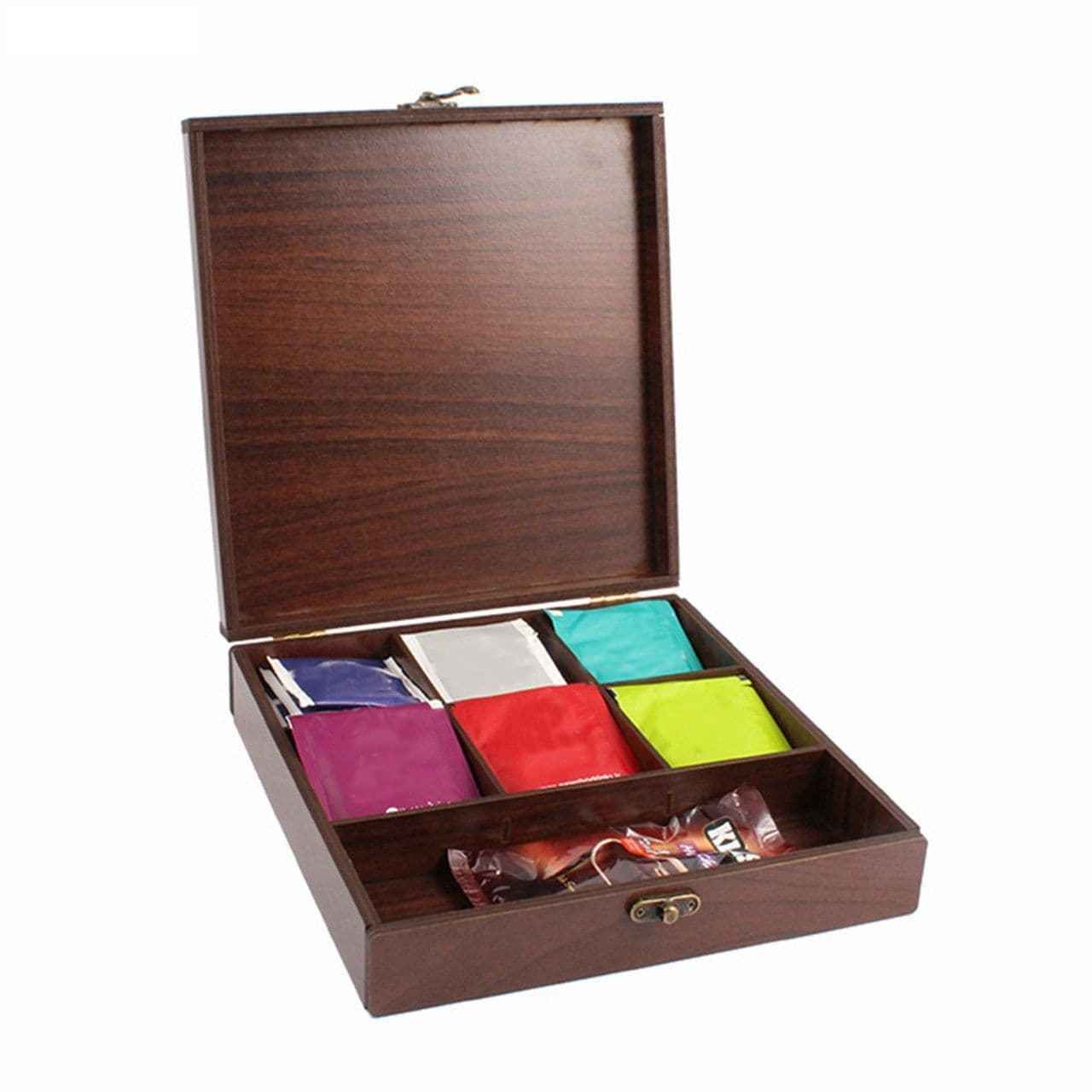 Majnoon 主题木质茶叶收纳箱 – 波斯茶叶整理箱