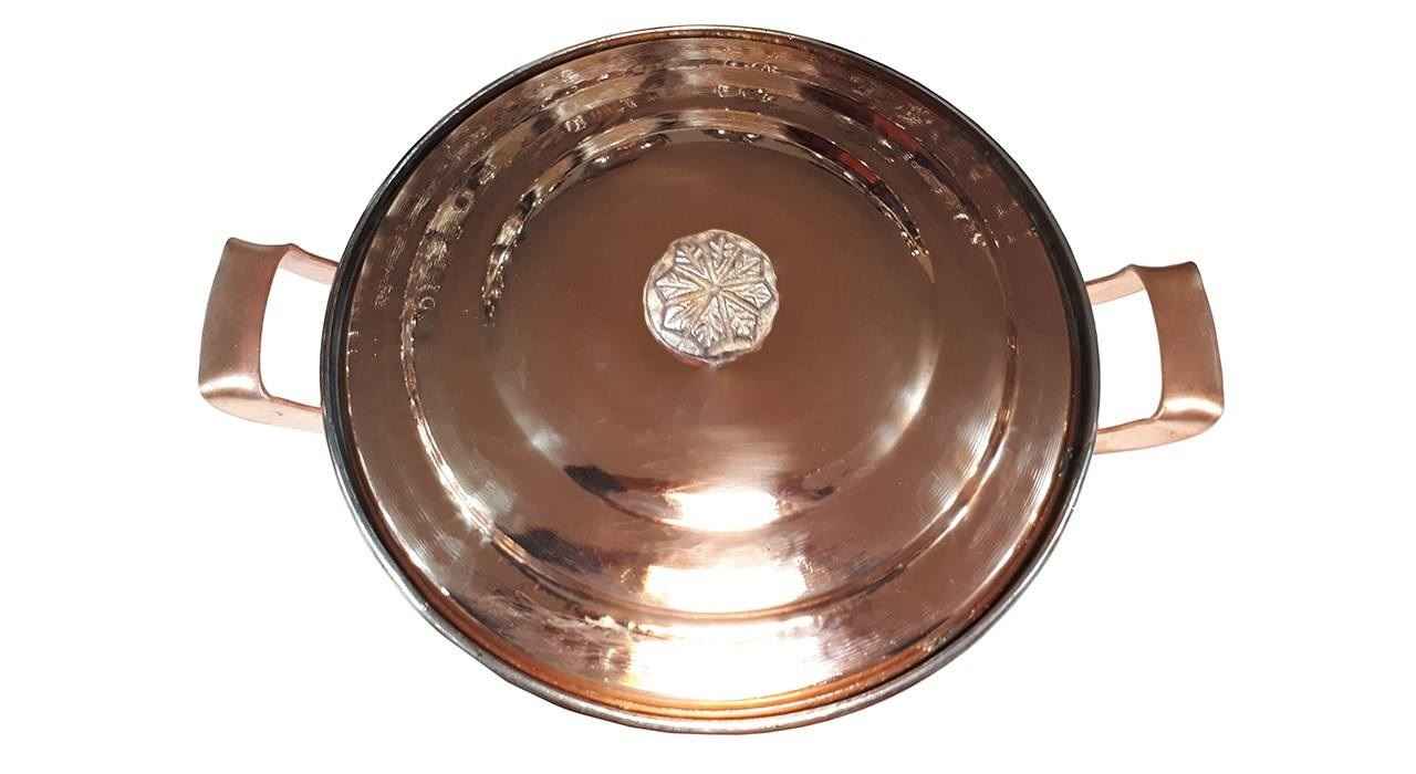 波斯铜汤锅 – 传统锤花炊具 款式 (6件套)