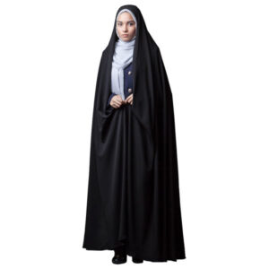 伊斯兰阿拉伯黑色罩袍头巾 女士祈祷服 – Fatemi