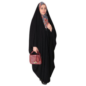 伊斯兰阿拉伯黑色罩袍头巾 女士祈祷服 – Zahra