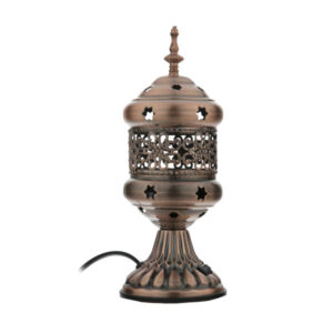 电动金属 Bakhoor 与 Esfand 烟熏炉 – Menareh 设计