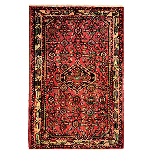 Main image of 波斯羊毛地毯 手工结制 精细 Medallion 设计 Nour