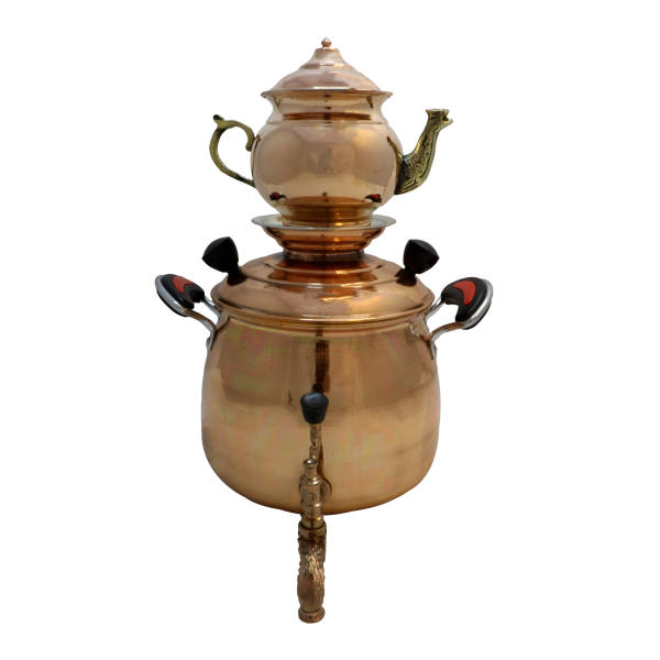 Main image of 波斯铜炉顶式茶炊 带茶壶 3.5升