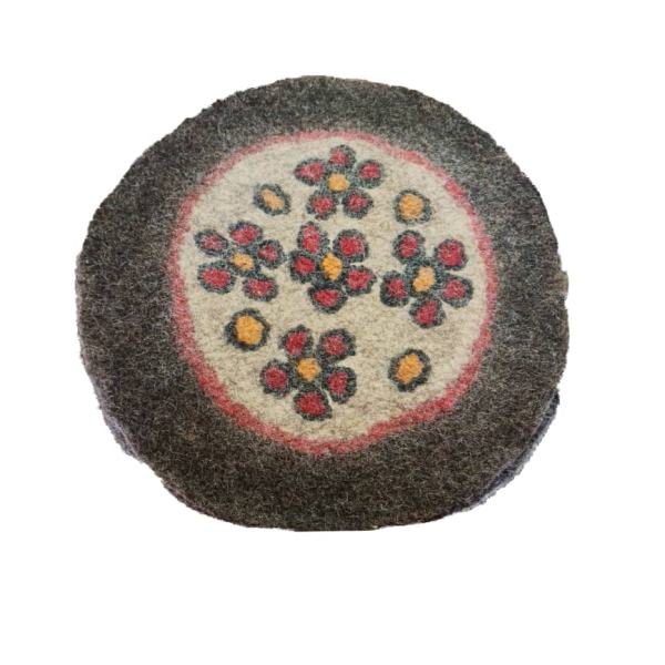 Main image of 波斯羊毛毡地毯 100%天然手工 圆形 Nila