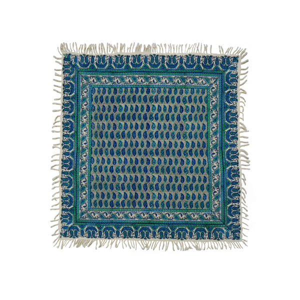 Main image of 伊朗餐桌布：伊斯法罕传统卡拉姆卡里木刻印 Hasiri