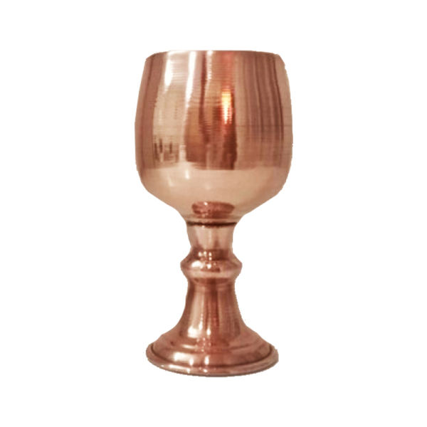 Main image of 手工波斯铜红酒杯 – 锤纹款 Arash