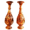 Thumbnail 4: 波斯手工雕刻铜花瓶 – 装饰款 (2 件套)