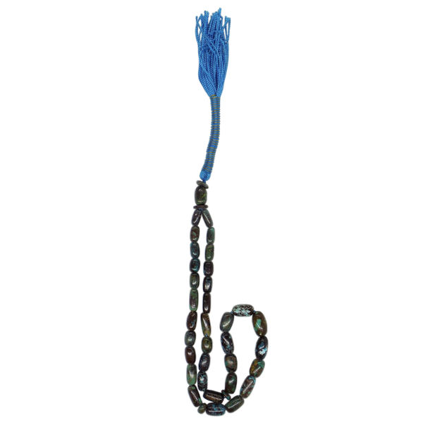 Main image of 波斯内沙布尔绿松石念珠：祈祷用33颗手工塔斯比 拉万