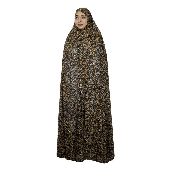 Main image of 伊朗文化罩袍 女士 – 彩色，适合日常使用及祈祷，棕色花纹