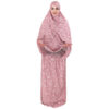 Thumbnail 2: 女士伊斯兰祈祷罩衣 – 粉色花朵款