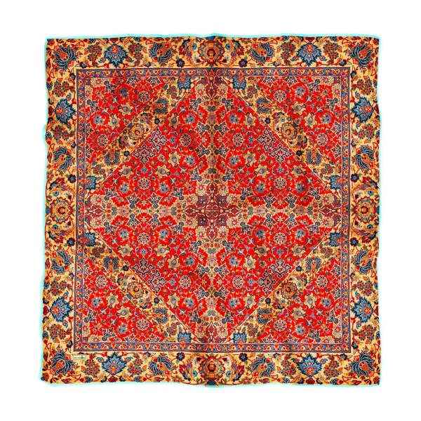 Main image of 女士夏季丝巾 – 奢华花卉印花 Belalok 设计