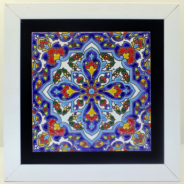 Main image of 装饰波斯镶框陶瓷砖 – Nikta 款
