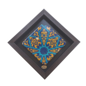 装饰波斯镶框陶瓷砖 – Simorgh 款