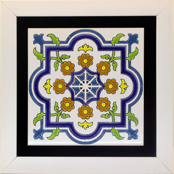 Main image of 装饰波斯镶框陶瓷砖 – Tahmour 款