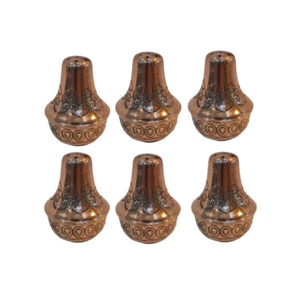 Main image of 6 件套波斯铜盐和胡椒瓶 Termeh