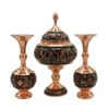 Thumbnail 2: 波斯手工雕刻铜花瓶与碗套装 – G37 款