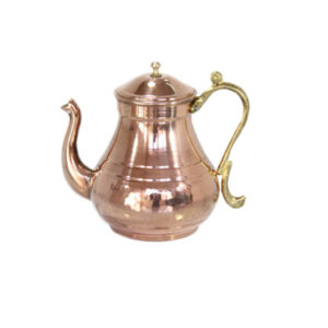 波斯铜茶壶 手工锤花款 Almas