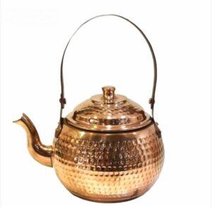 波斯铜茶壶 耐用炉顶式 传统锤花款 Mahan