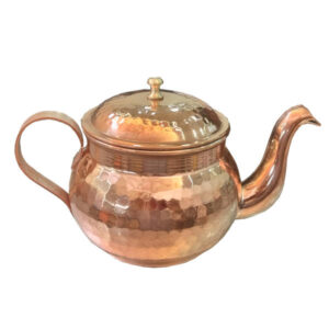 波斯铜茶壶 手工锤花款 T130