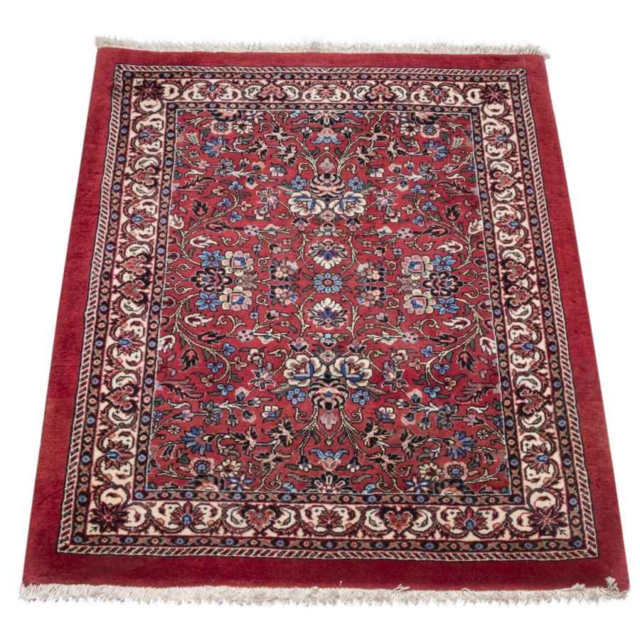 波斯羊毛地毯 手工结制 Lacki 红色