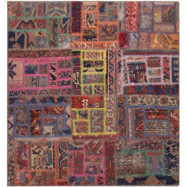 Main image of 复古波斯手工结拼布地毯 Haris II