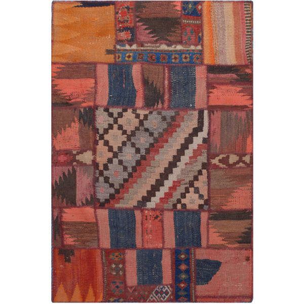 Main image of 波斯拼布基里姆地毯 手工编织 Milani