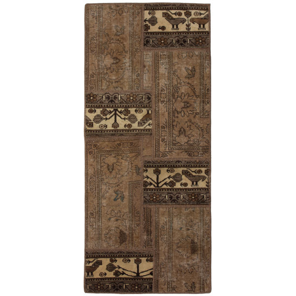 Main image of 复古波斯手工结拼布地毯 Sarab