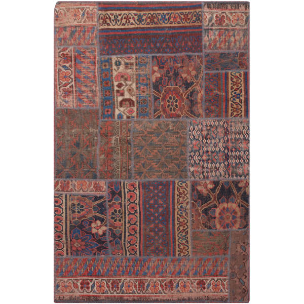 Main image of 复古波斯手工结拼布地毯 Sarvi