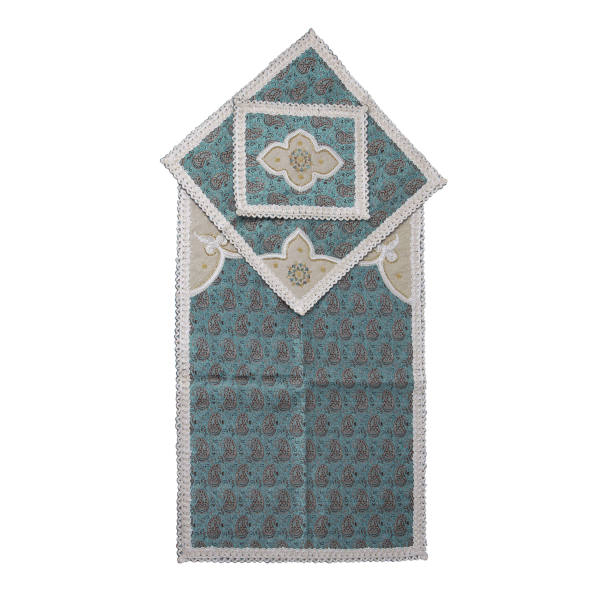 Main image of 波斯特尔梅祈祷垫 豪华伊斯兰沙贾达 绿色