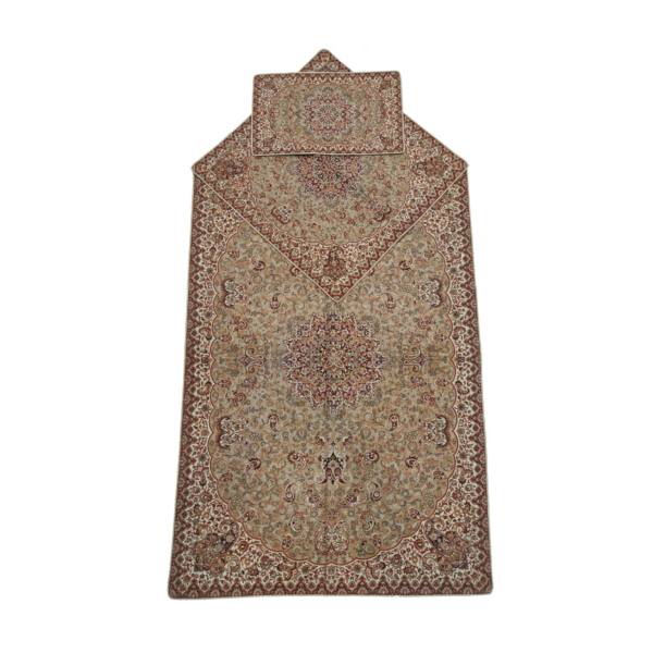 Main image of 波斯特尔梅祈祷垫 豪华伊斯兰沙贾达 棕色