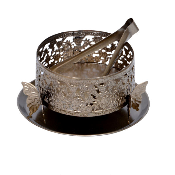 Main image of 波斯 Manghal Esfand 与 Bakhoor 烟熏炉 – 钢制蝴蝶