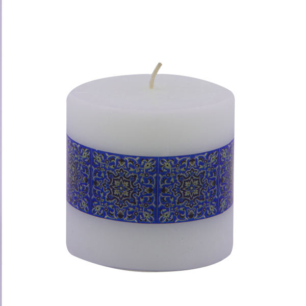 波斯蜡烛 – 蓝色Kashi型号 (2个)