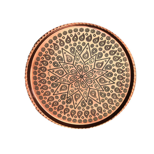 Main image of 波斯铜盘，传统手工锤制Toranjestan