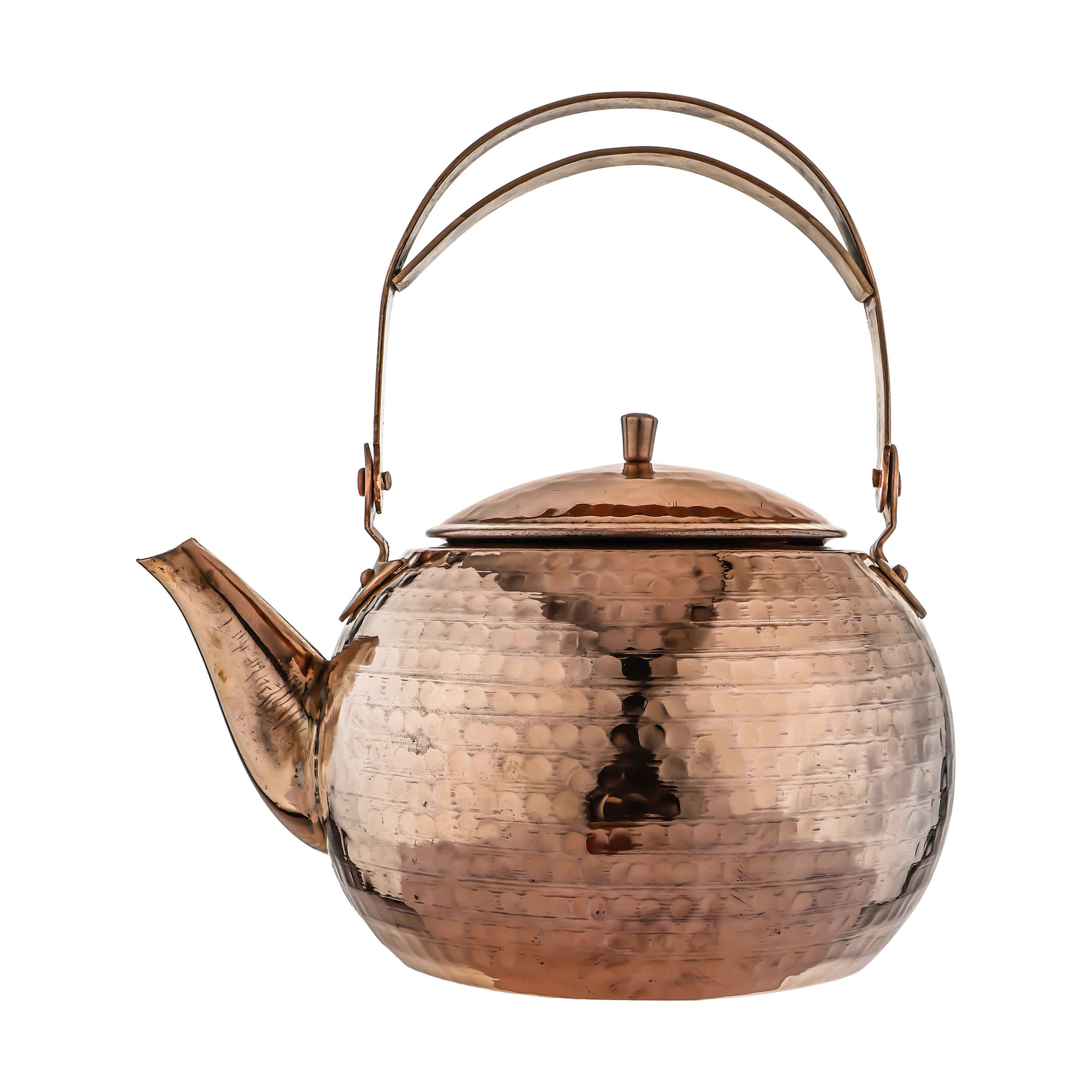 Main image of 波斯铜茶壶 耐用炉顶式 传统锤花款 Nice