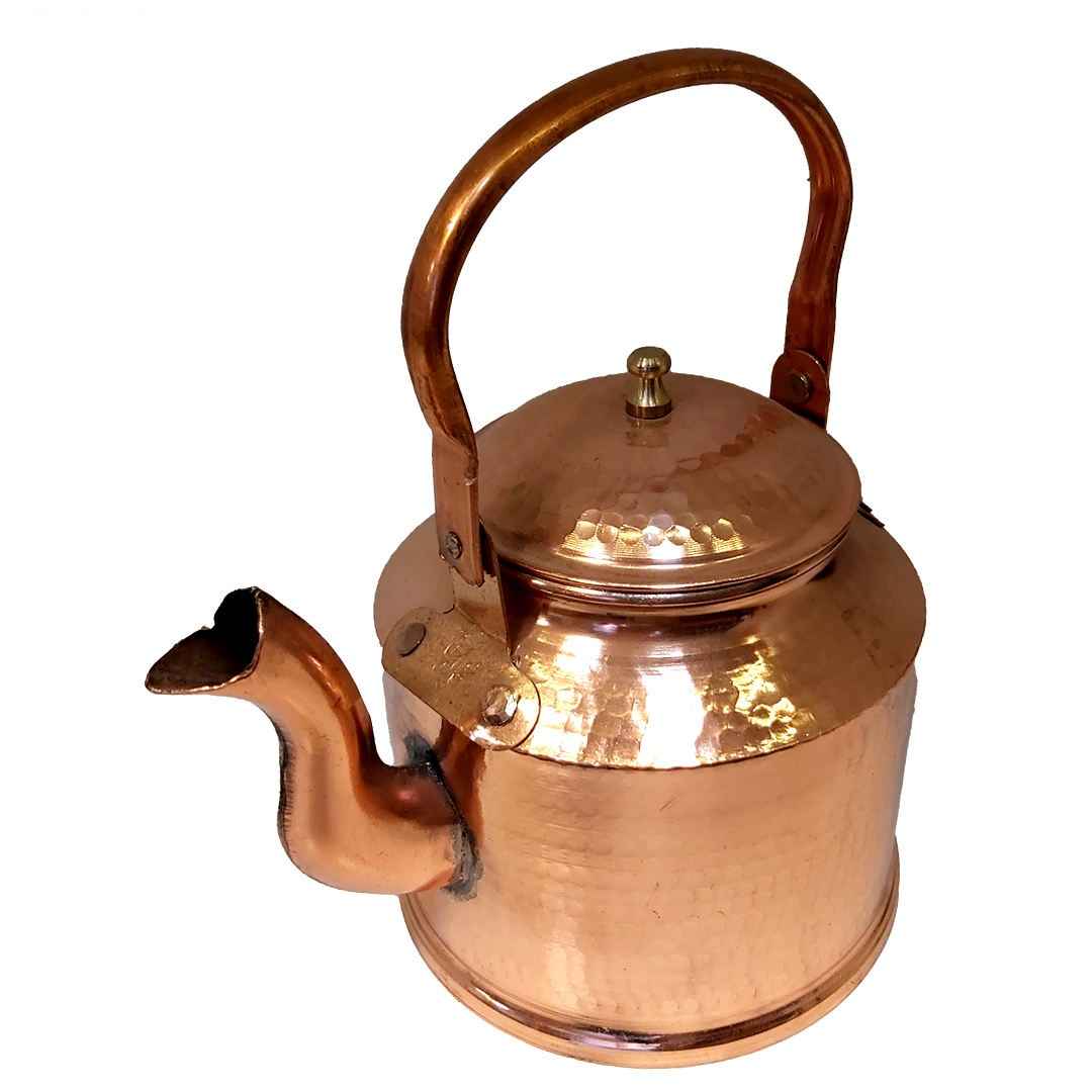 波斯铜茶壶 耐用炉顶式 传统锤花款 Ata