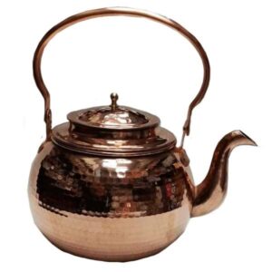 波斯铜茶壶 耐用炉顶式 传统锤花款 Sadaf