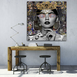 波斯帆布画 – 印制 Art & Queen 款