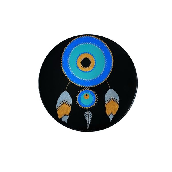 手绘装饰陶瓷盘 梦