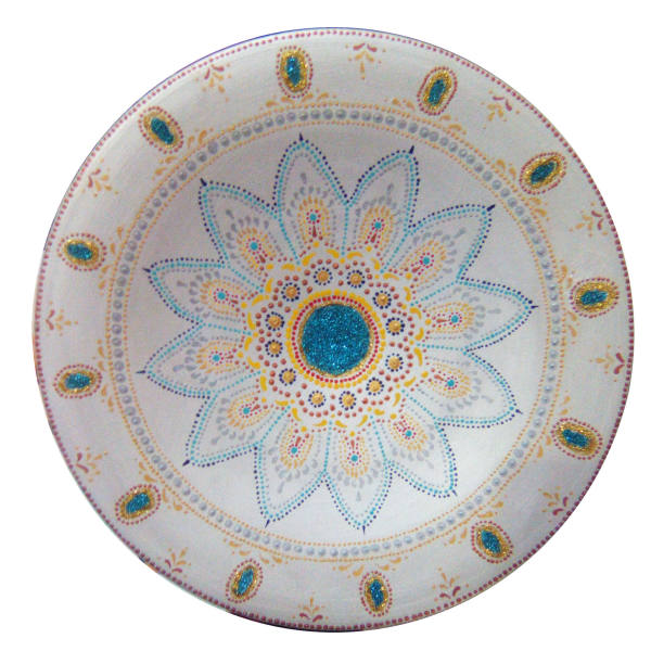 手绘装饰陶瓷盘 Negin(宝石)