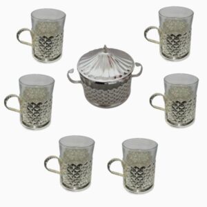 波斯金属茶咖具套装 – 复古款