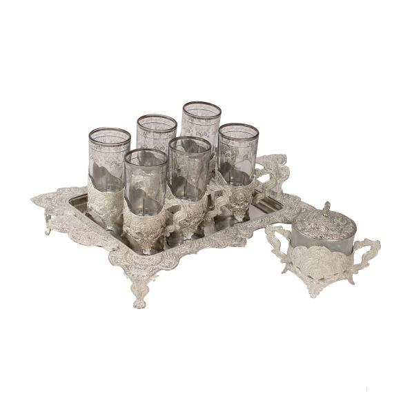 Main image of 波斯金属茶咖具套装 – 复古款 Selvin 款