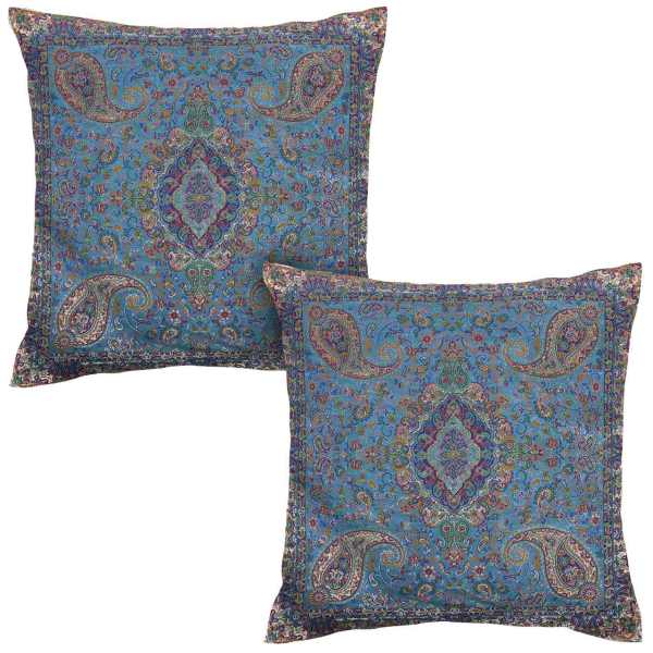 Main image of 波斯特尔梅靠垫套 – Salarii 款（2件） | 手工丝绸靠垫