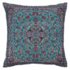 Thumbnail 2: 波斯特尔梅靠垫套 – Blue Abbasi 款 | 手工丝绸设计