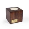 Thumbnail 2: 波斯木质立方体小蜡烛台 花形（2个）