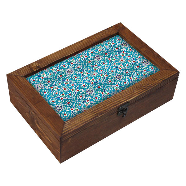 Main image of Aren 设计波斯茶叶收纳盒 – 装饰格子款