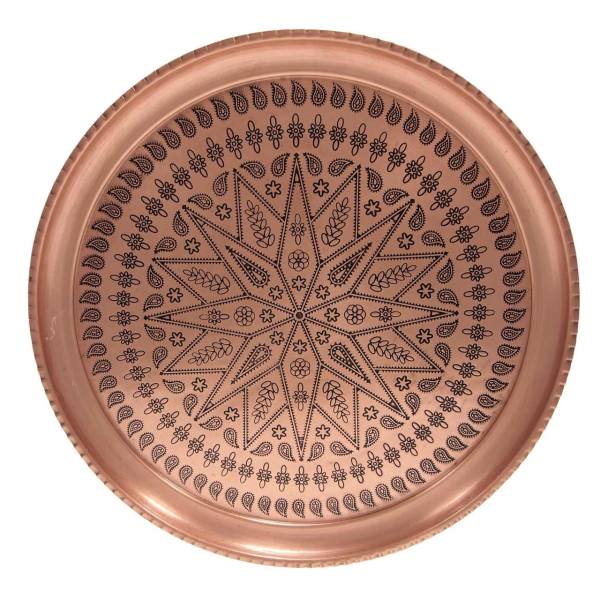 Main image of 波斯铜盘，传统手工锤制Ashki