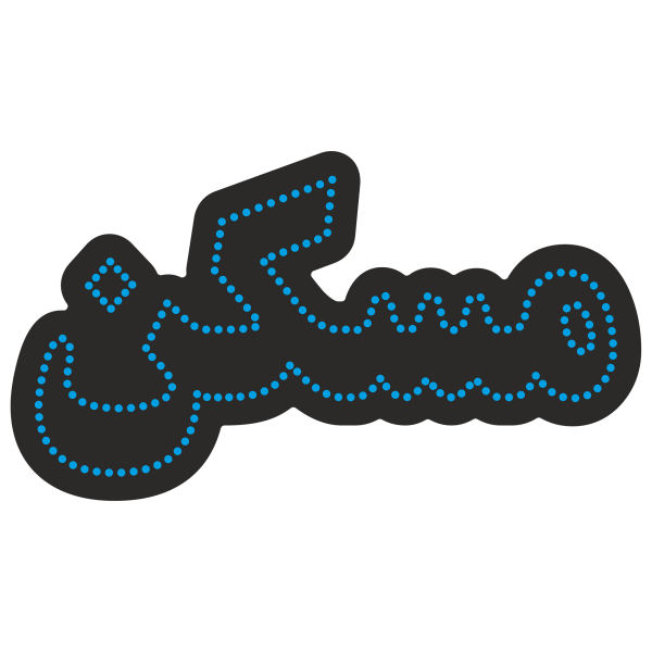 Main image of 波斯LED招牌 – 蓝色Maskan