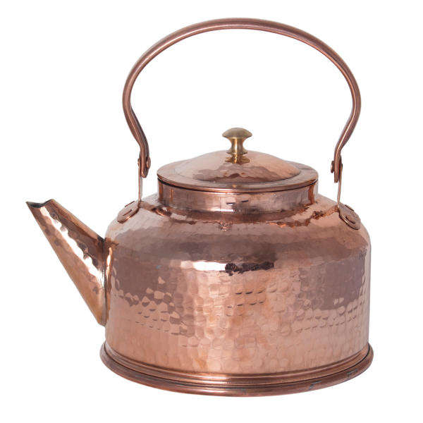 Main image of 波斯铜茶壶 耐用炉顶式 传统锤花款 Hamta