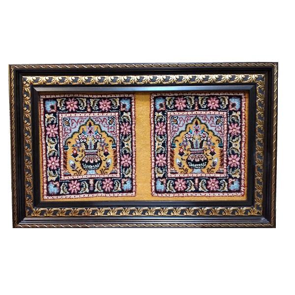 Main image of 大不里士手工编织波斯挂毯 —— 花盆图案